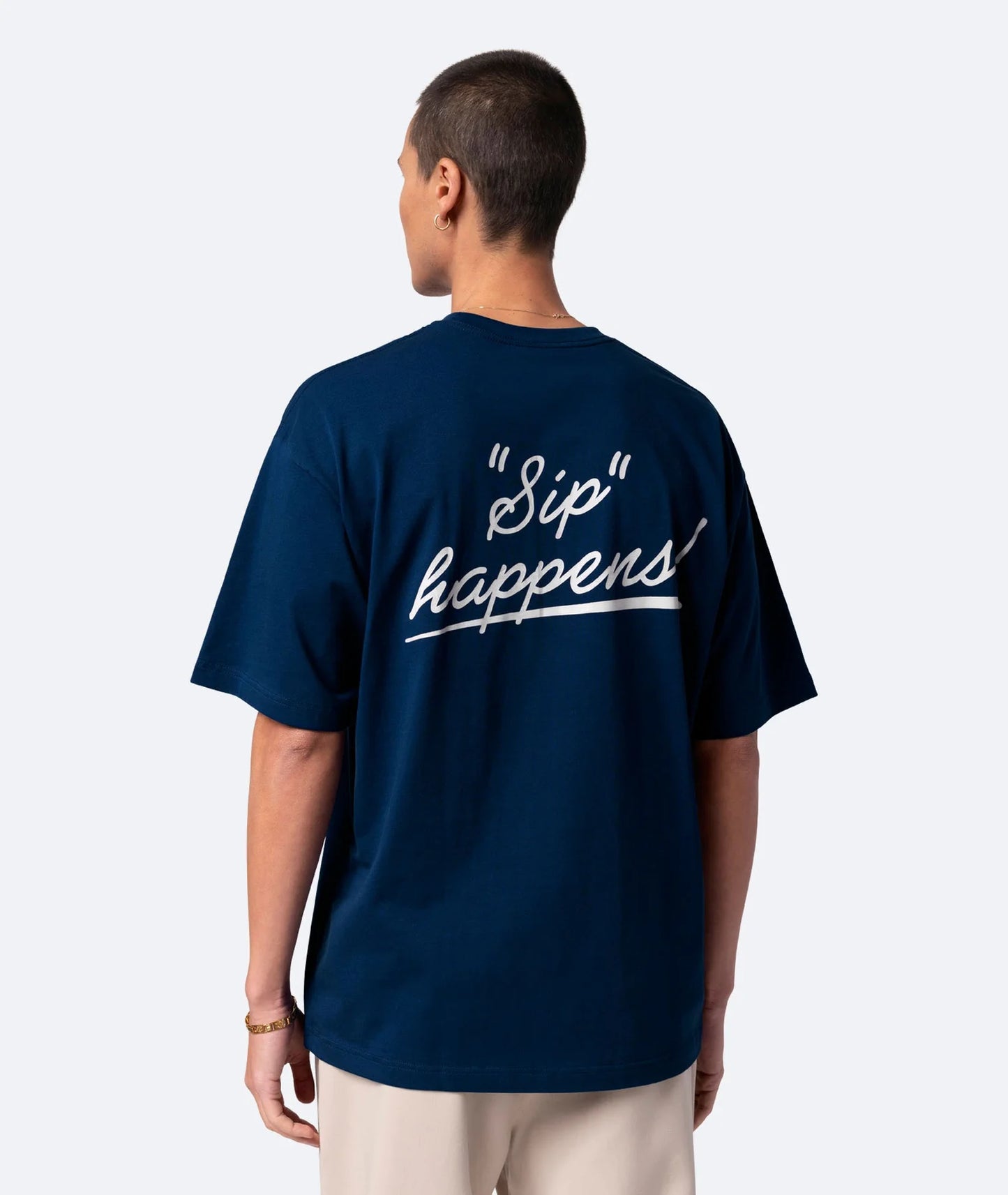 Sip Happens T-Shirt - Navy