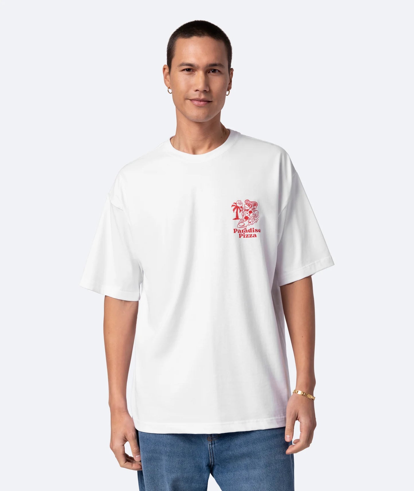 Paradise Pizza T-Shirt - White