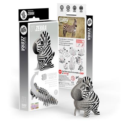 3D Wild Dier - Zebra