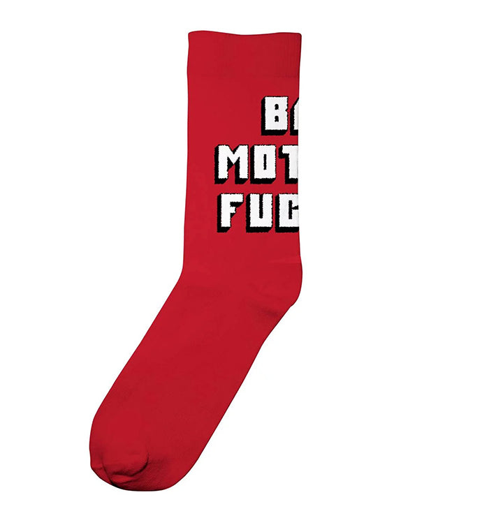 Socks Sigtuna - Bad Mother - Red