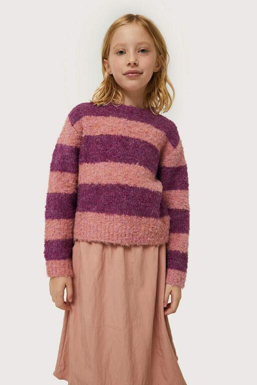 Purple striped sweater - 43M/10501