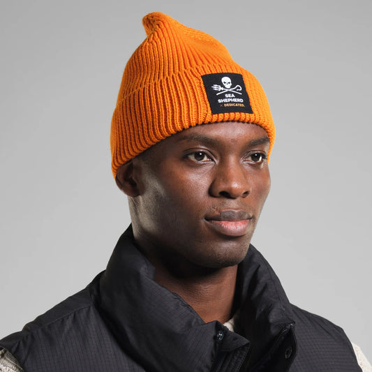 Beanie Hemavan - Jolly Patch - Safety Orange - Sea Shepherd