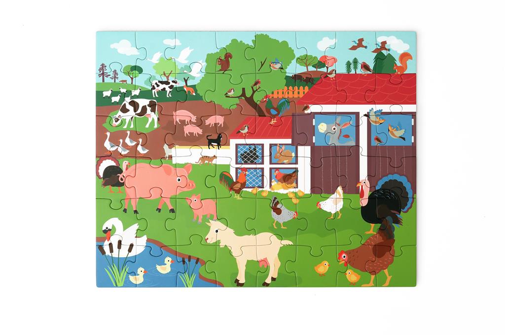 Discovery Puzzel Magnetisch 48pcs: BOERDERIJ