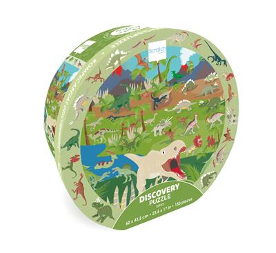 Discovery Puzzel 150 pcs: DINOSAURUSSEN