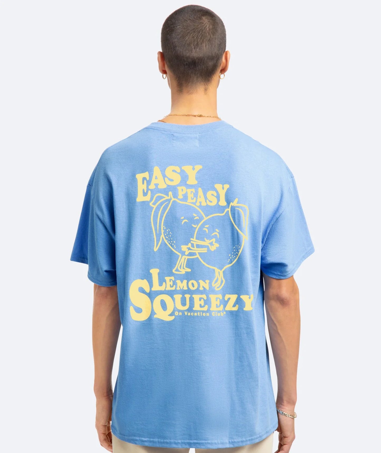 Lemon Squeezy T-Shirt - Light Blue