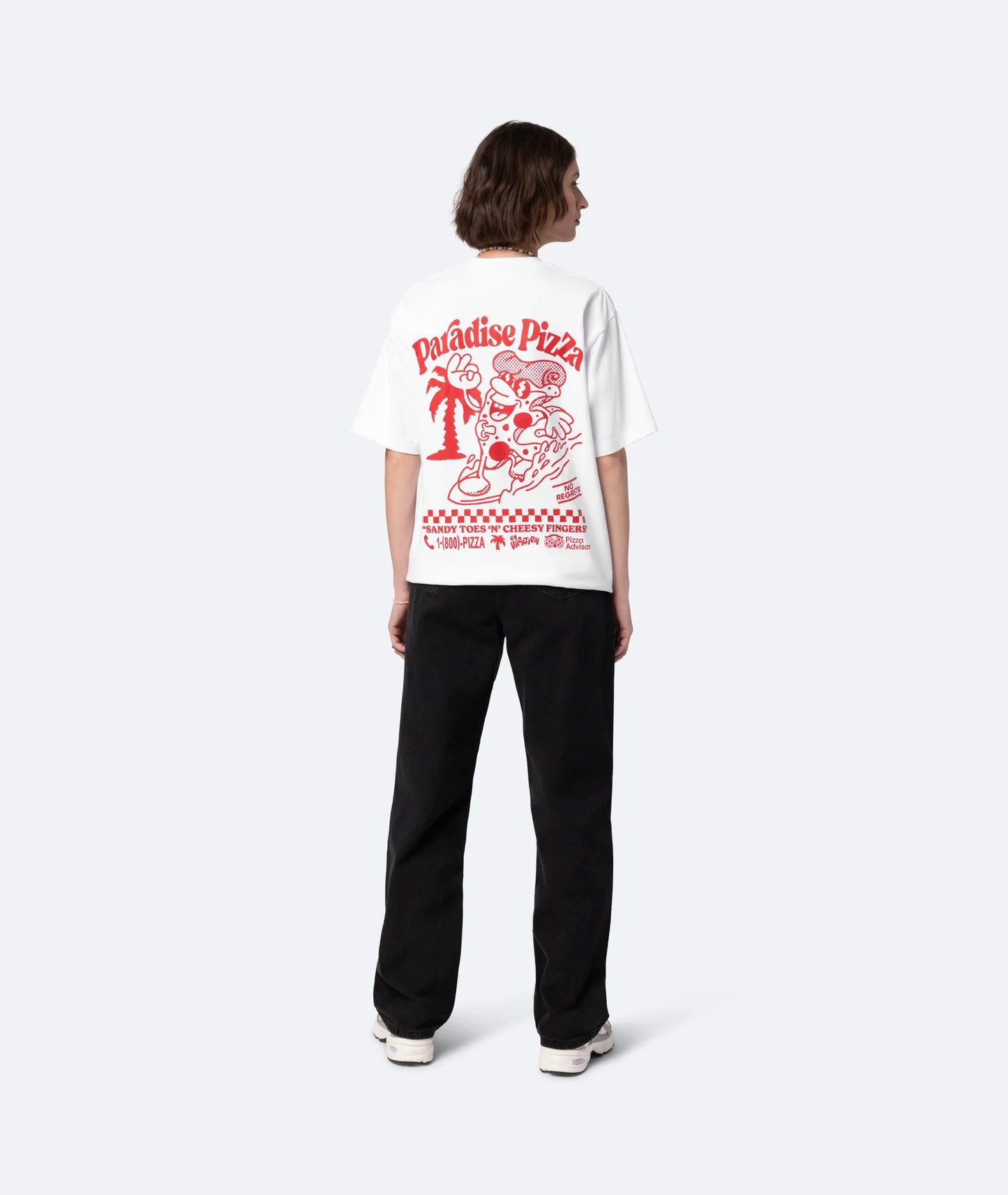 Paradise Pizza T-Shirt - White