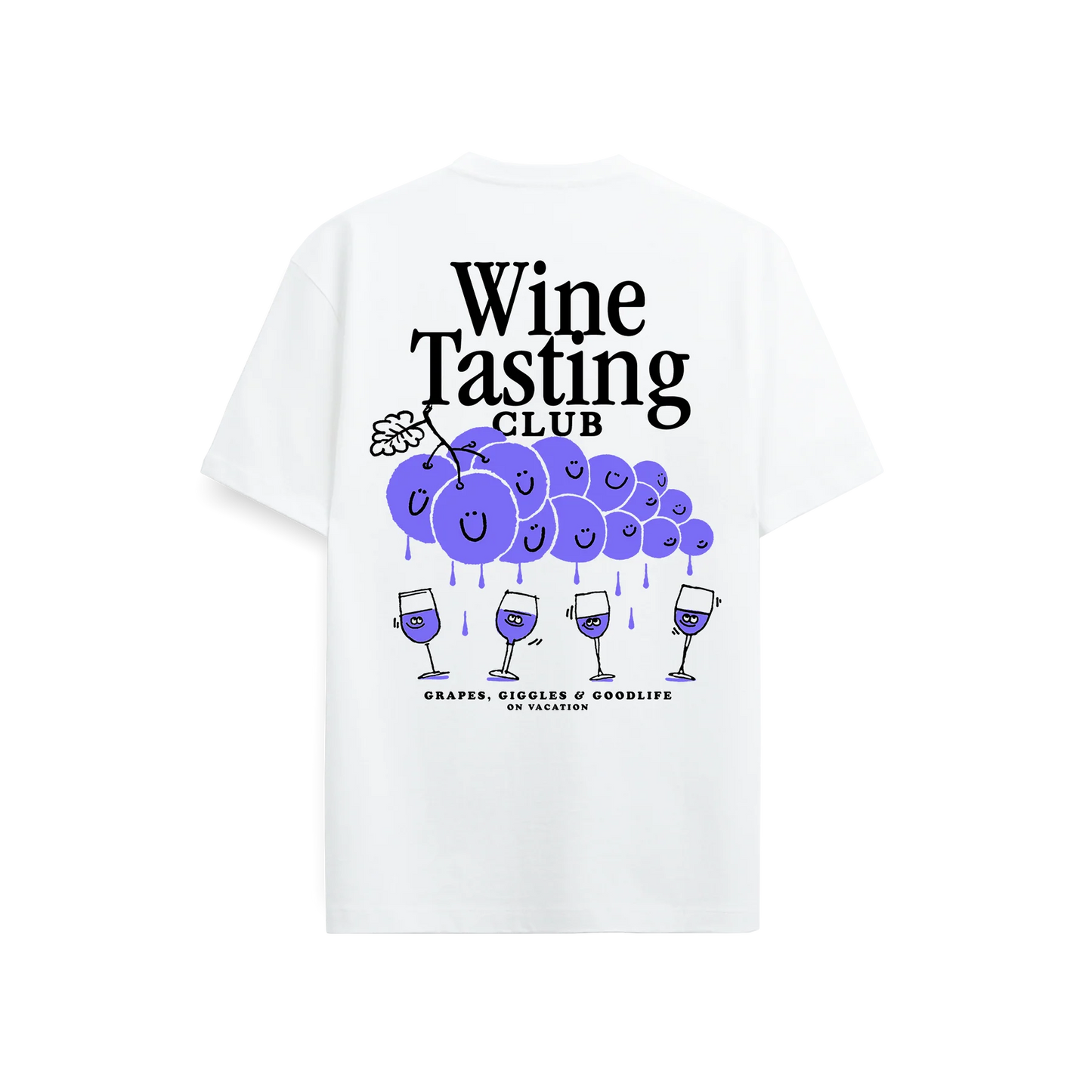 Wine Tasting T-Shirt - White