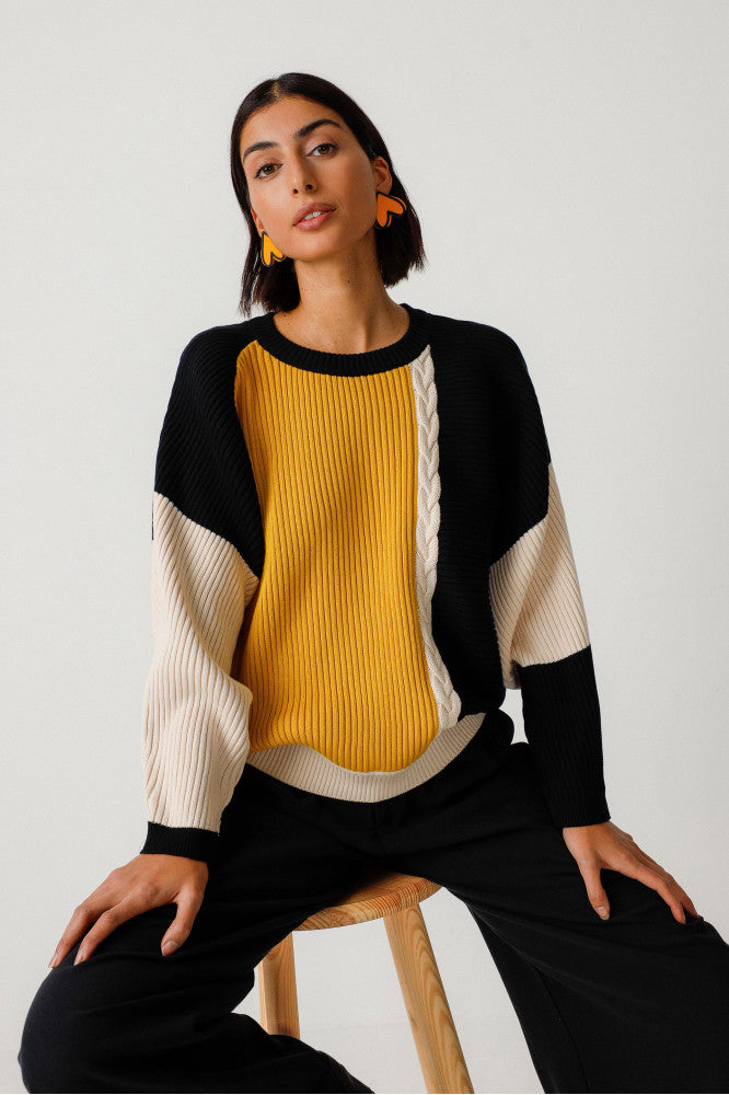 Pull - Balene Gots - Jaune