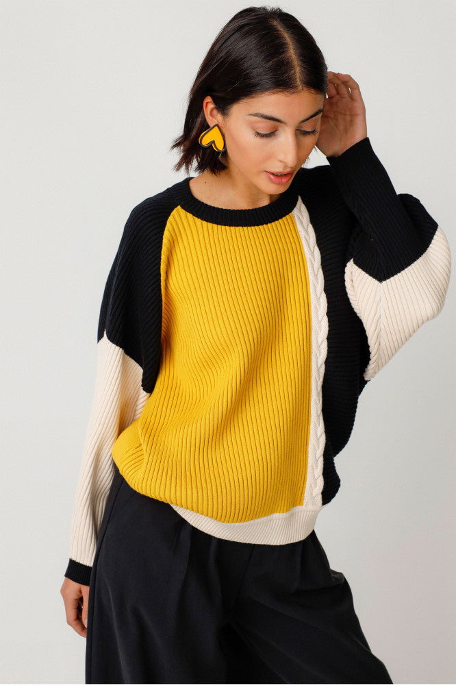 Pull - Balene Gots - Jaune