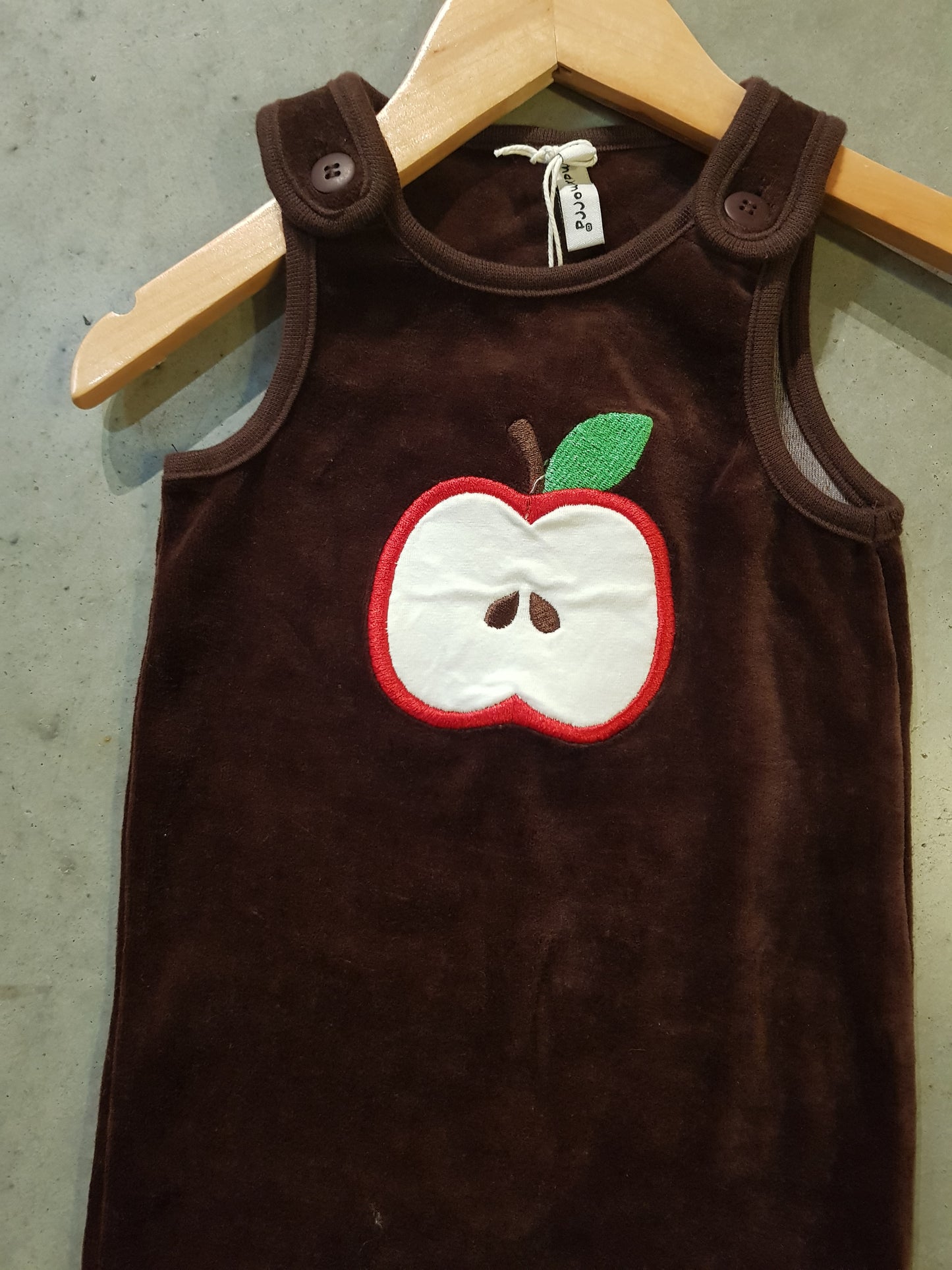 Playsuit Embroid - Apple