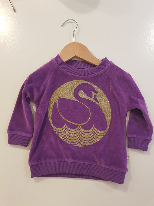 Bjoerne Sweat Baby - Crocus Swan