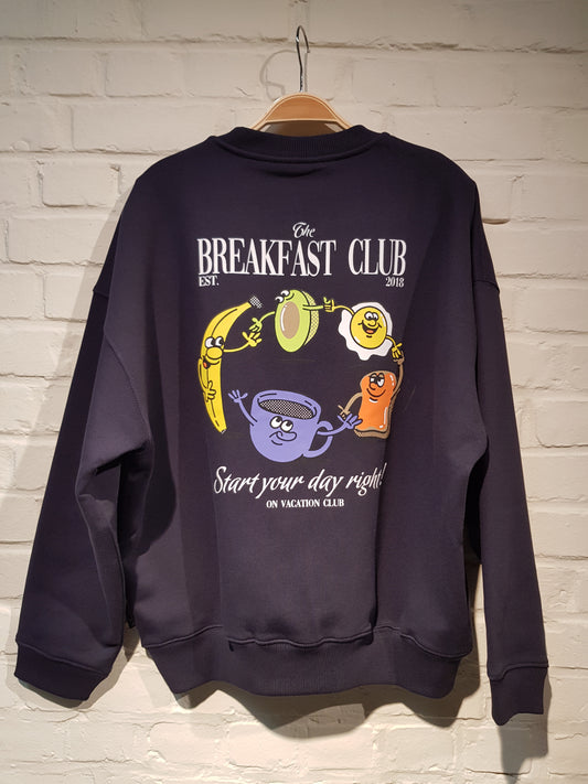 Breakfast Club Sweater - Navy