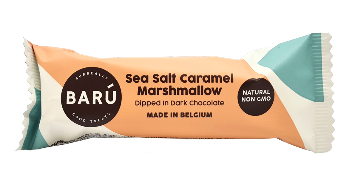 Barú Marshmallow Bar - Dark Chocolate & Sea Salt Caramel