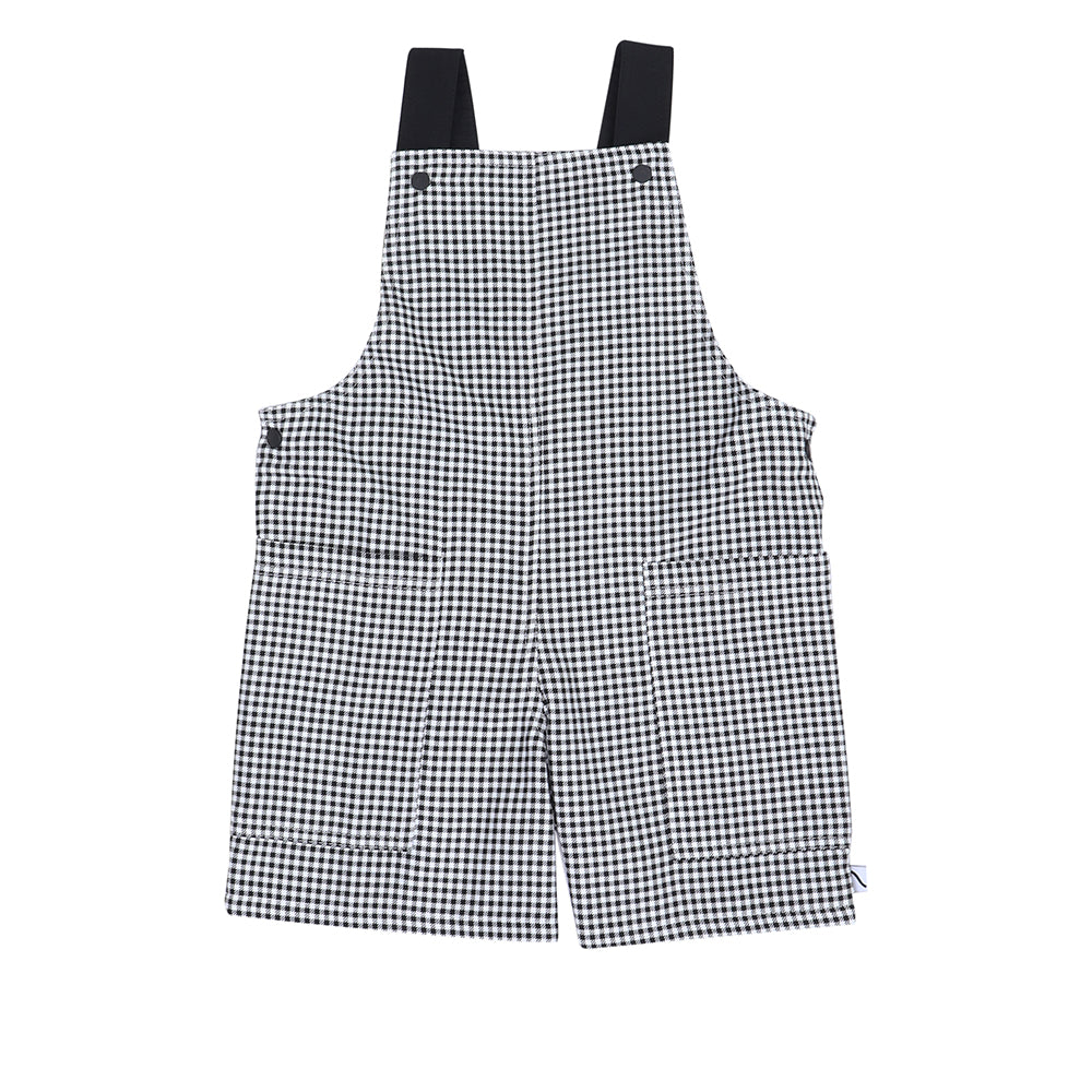 Mini Checkers - Salopette Short Leg